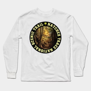 Natchez Trace National Scenic Trail circle Long Sleeve T-Shirt